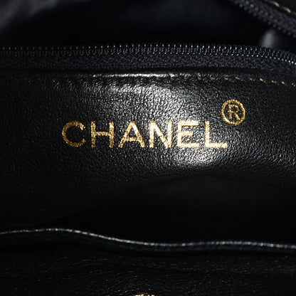 Chanel Lambskin Quilted Shoulder Bag Black 6 of 9