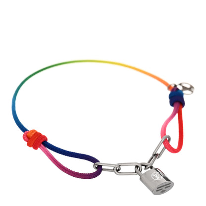 Louis Vuitton Titanium Virgil Abloh Lockit Bracelet Cord  Multicolor 1 of 3