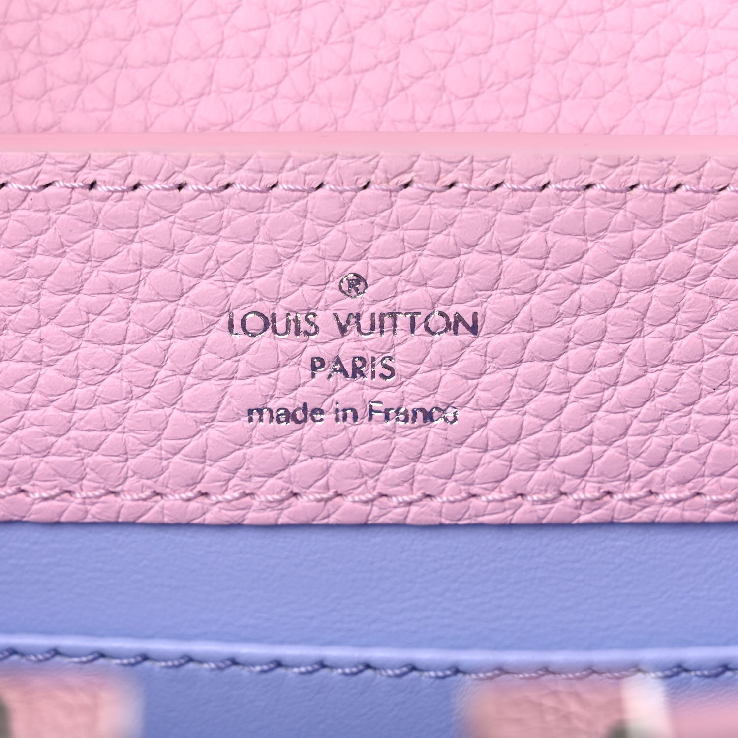 Louis Vuitton Taurillon Mini Degrade Rainbow V Capucines 6 of 8