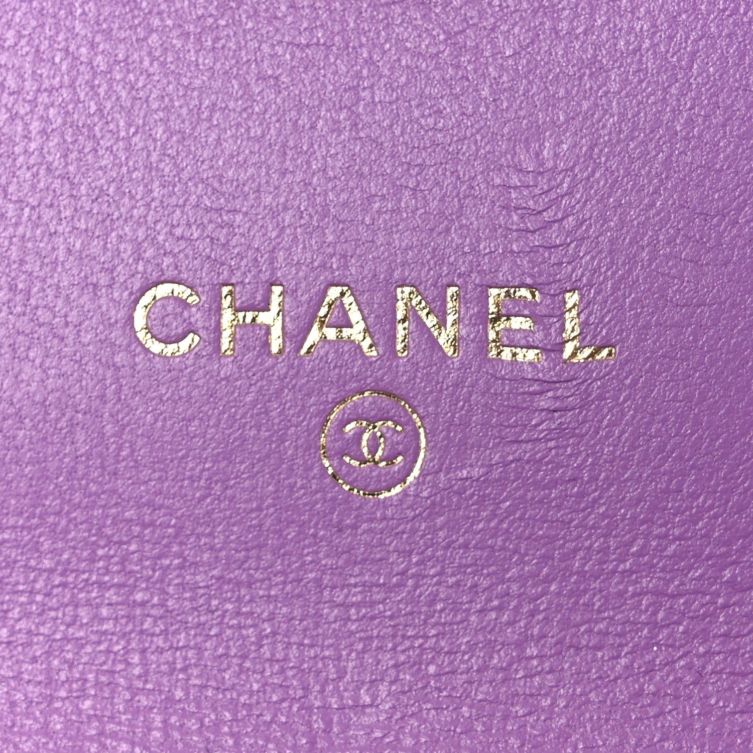 Chanel Lambskin Quilted Pick Me Up Clutch With Chain Purple 6 of 12