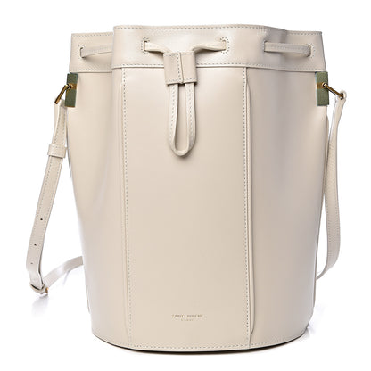 Saint Laurent Smooth Calfskin Medium Talitha Bucket Bag Vintage White 1 of 11