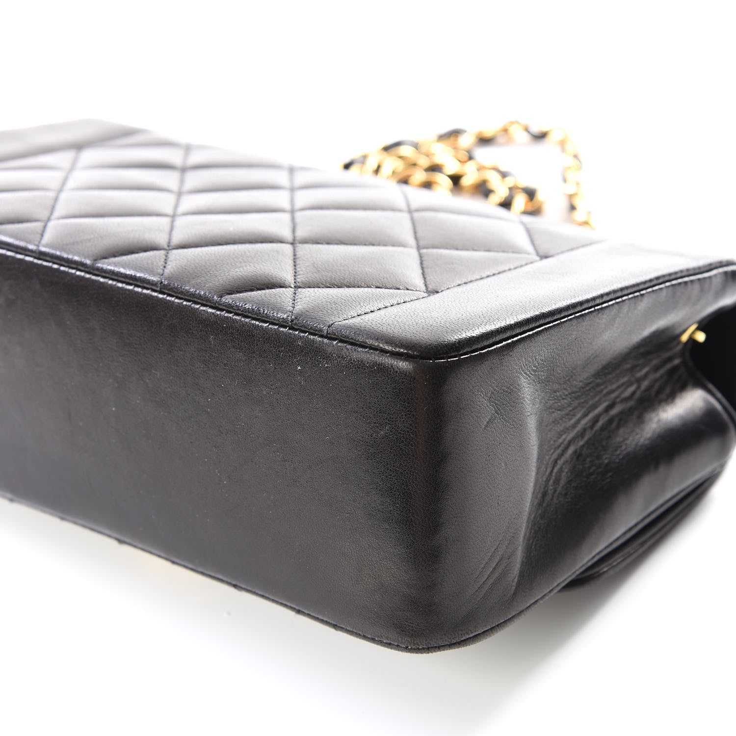 Chanel Lambskin Quilted Small Single Flap Black 8 of 11