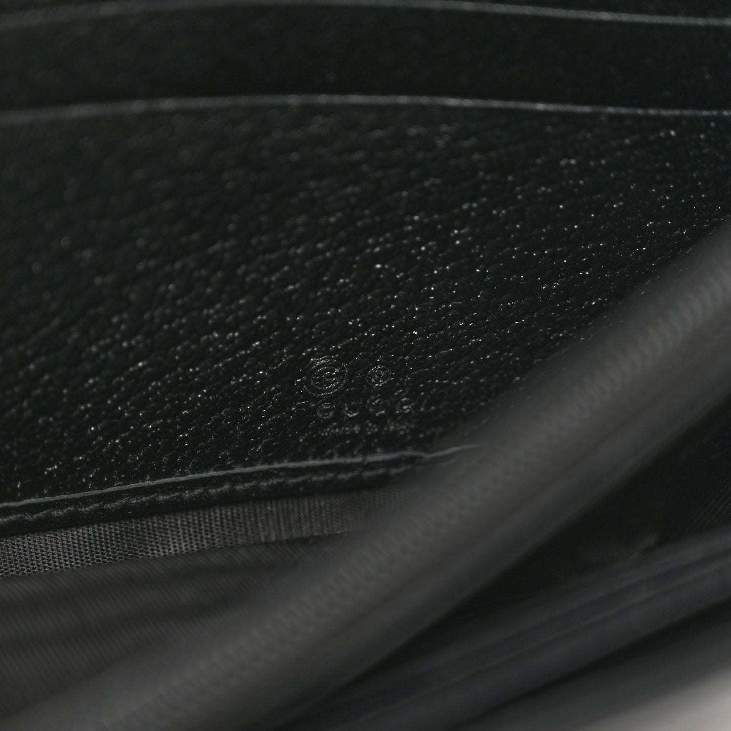 Calfskin Web Ophidia Continental Wallet Black