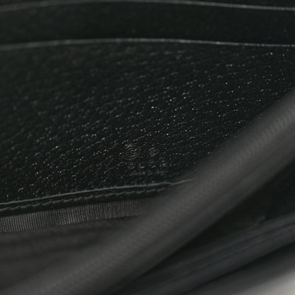 Gucci Calfskin Web Ophidia Continental Wallet Black 6 of 7