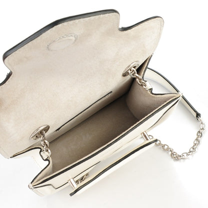 Alexander McQueen Saffiano Mini Heroine Chain Satchel White 5 of 8