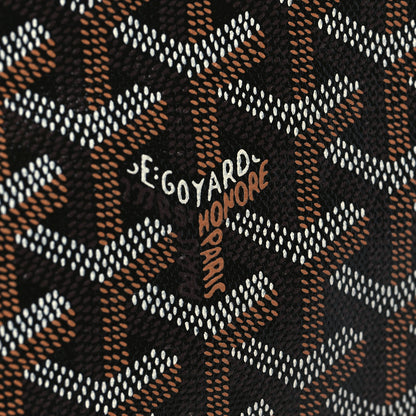 Goyard Goyardine Fidji Zip Hobo Black 6 of 8