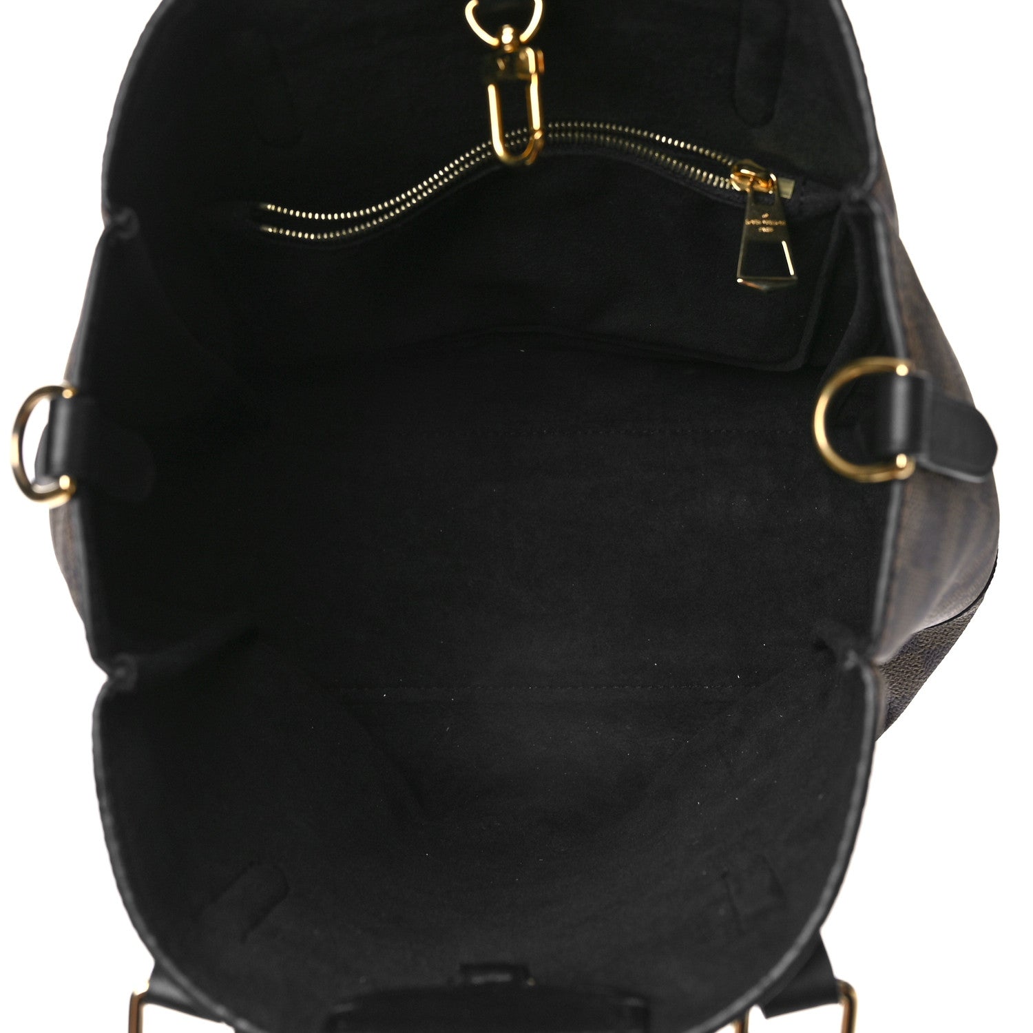 Louis Vuitton Damier Ebene Belmont PM Black 5 of 8