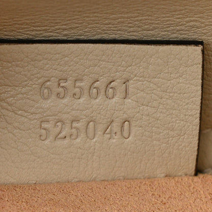 Gucci Wonka Grain Calfskin Mini Diana Tote Bag Mystic White Orange Fluo 7 of 10