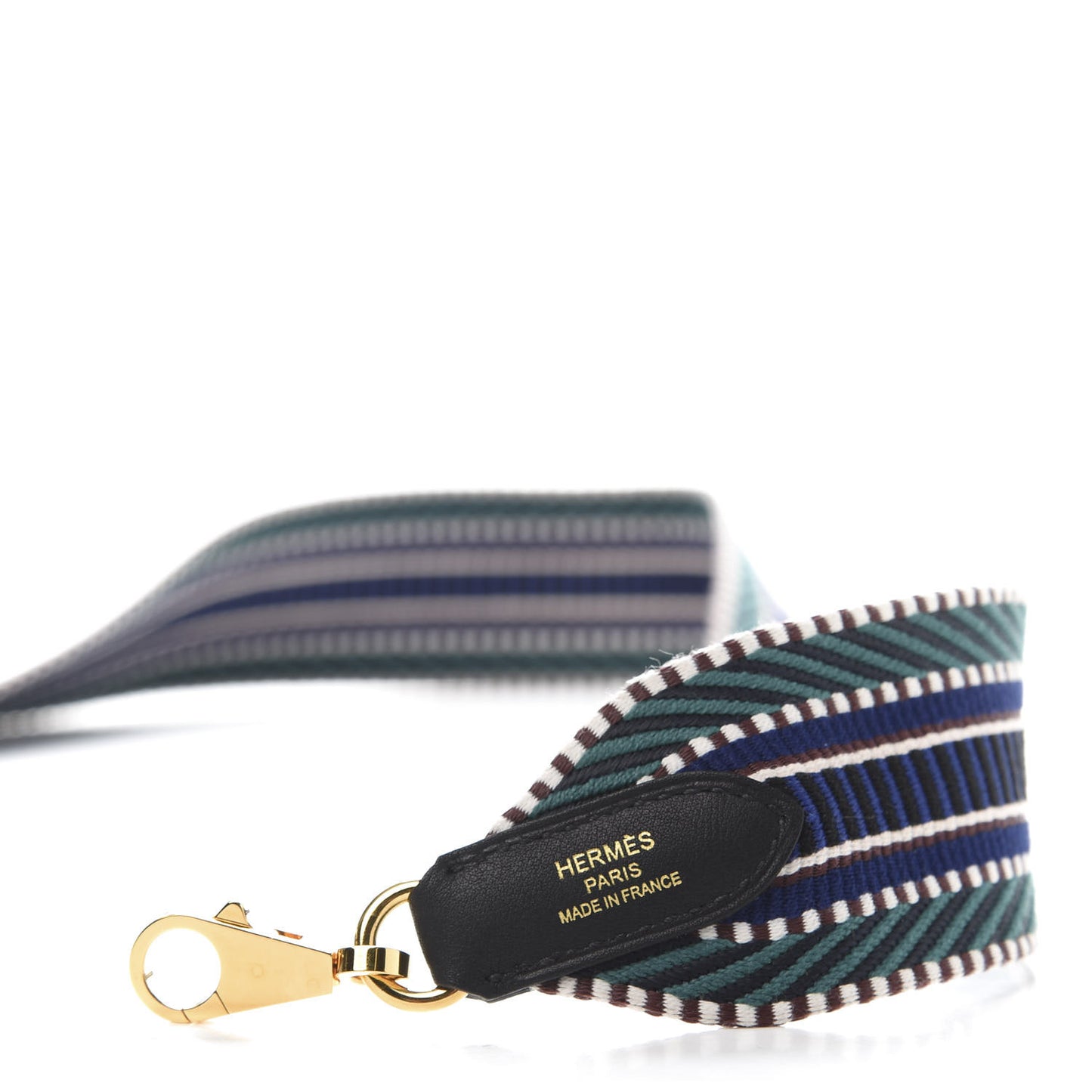 Toile Swift 50mm Sangle Cavale Shoulder Strap Malachite Bleu Electrique Black