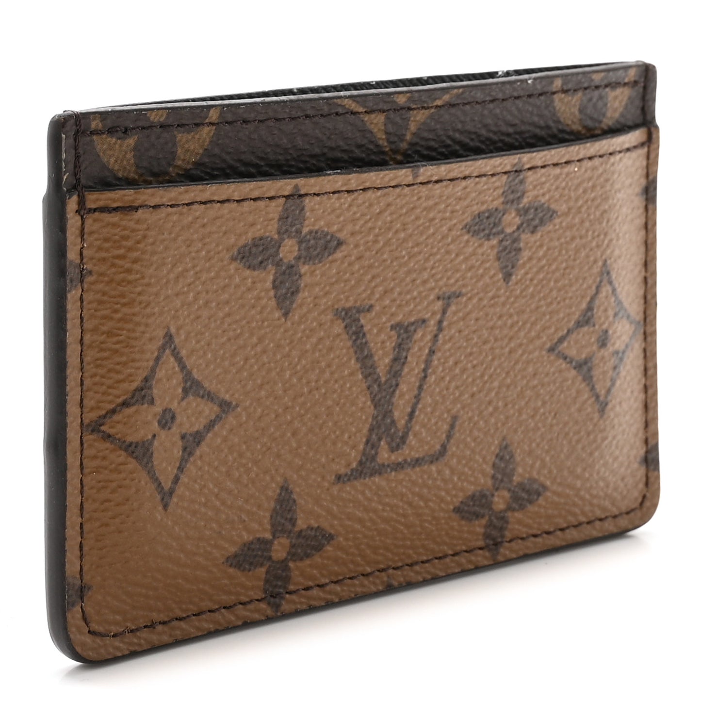 Reverse Monogram Card Holder