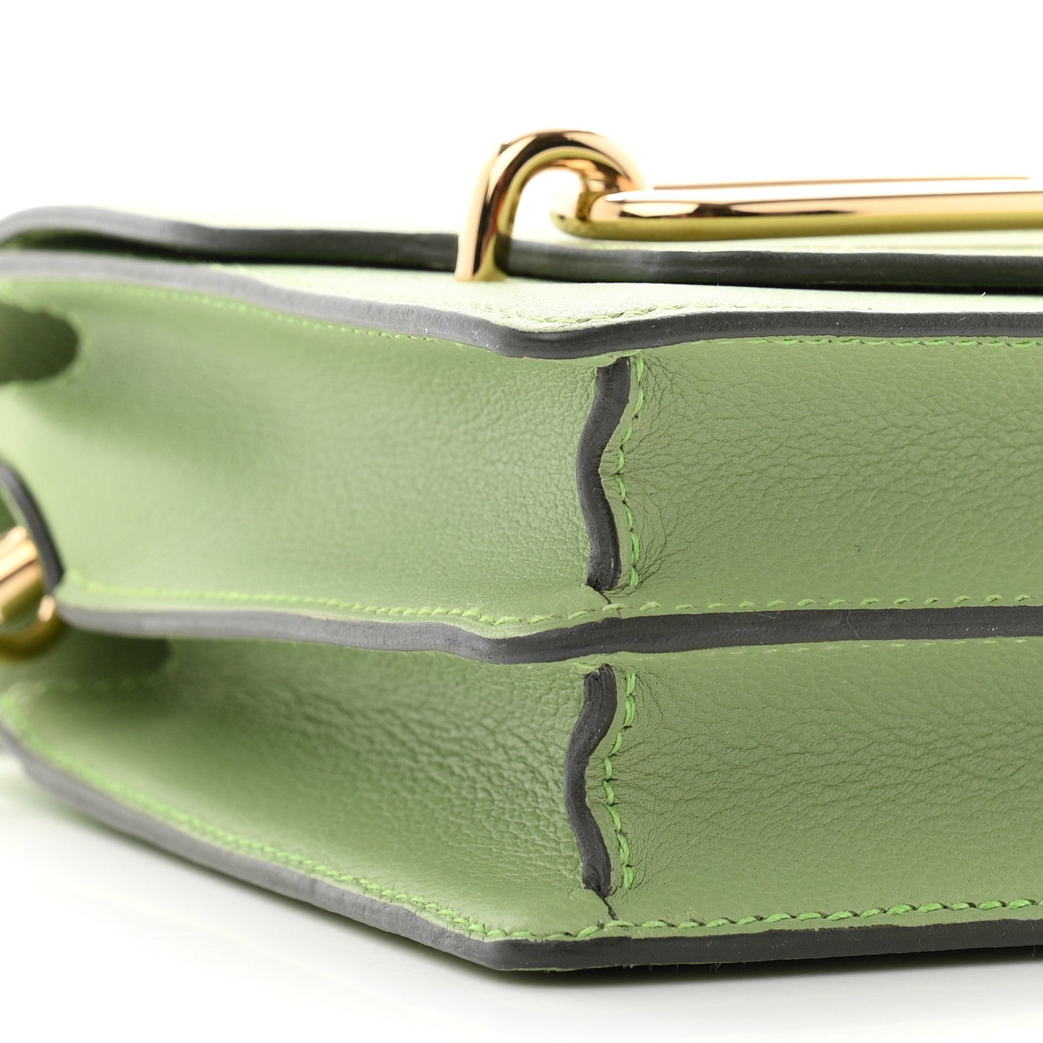 Hermes Evercolor Mini Sac Roulis Vert Criquet 9 of 11