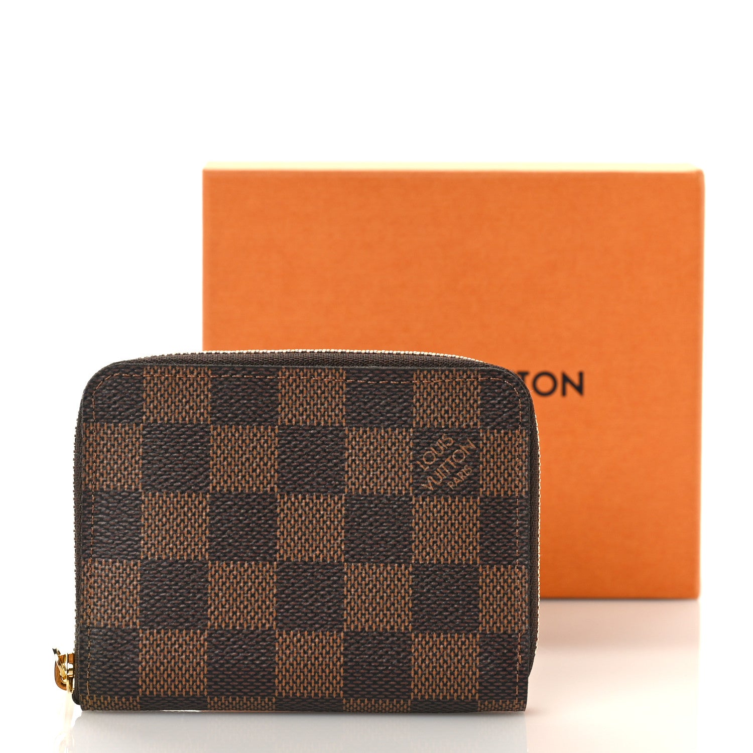 Louis Vuitton Damier Ebene Zippy Coin Purse 9 of 9