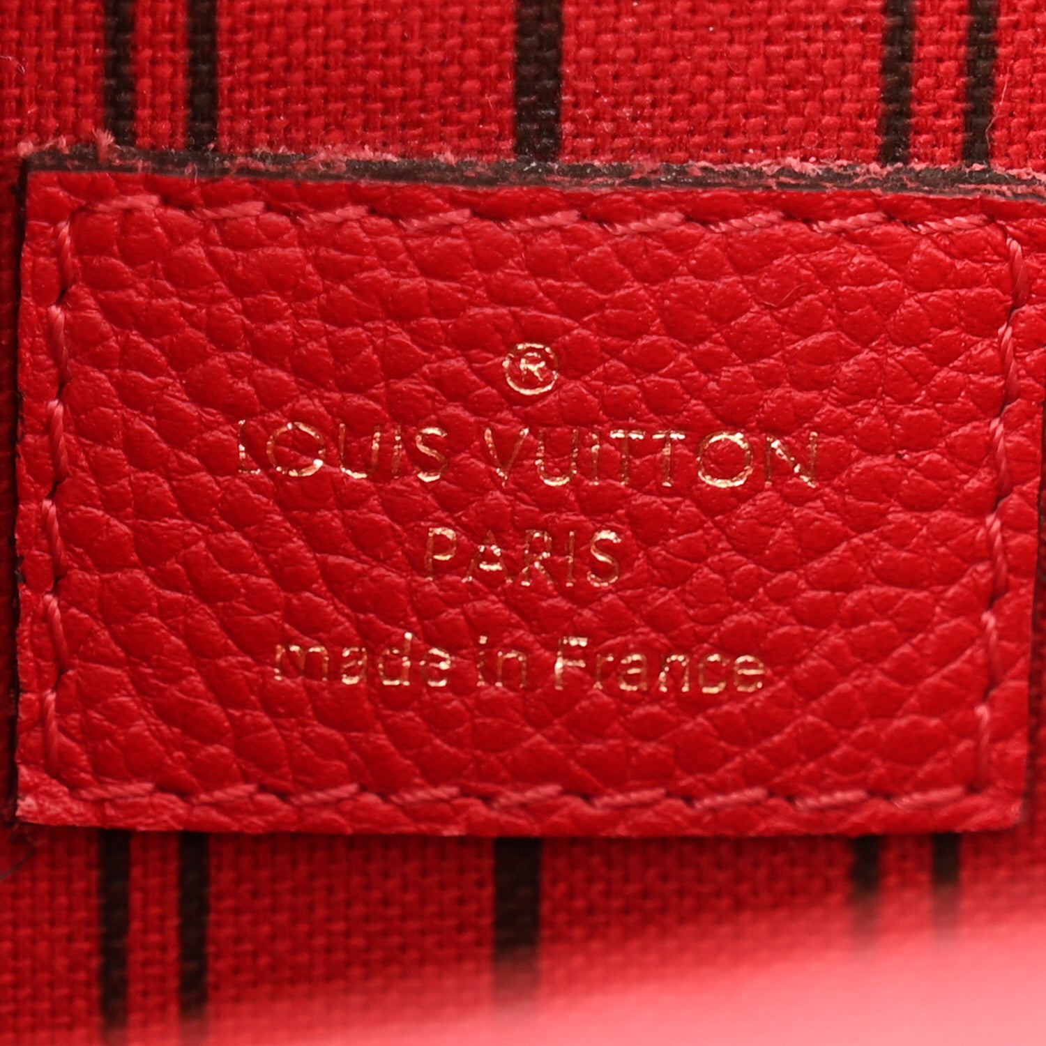 Louis Vuitton Empreinte Pochette Metis Scarlet 7 of 15