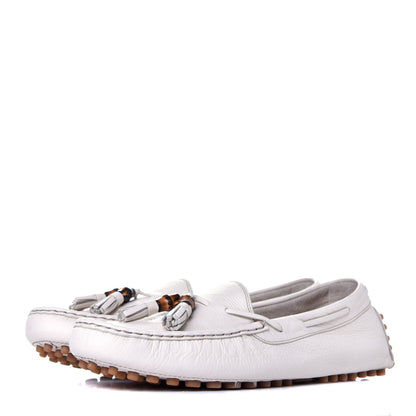 Gucci Calfskin Womens Loafers 41 White 3 of 10