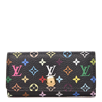 Louis Vuitton Monogram Multicolor Multicles 4 Key Holder Black Grenade 1 of 8