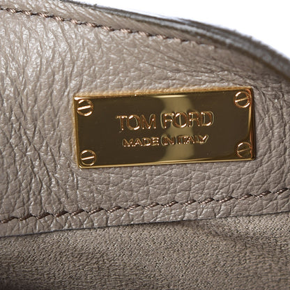 Tom Ford Calfskin Small Alix Hobo Warm Taupe 8 of 8