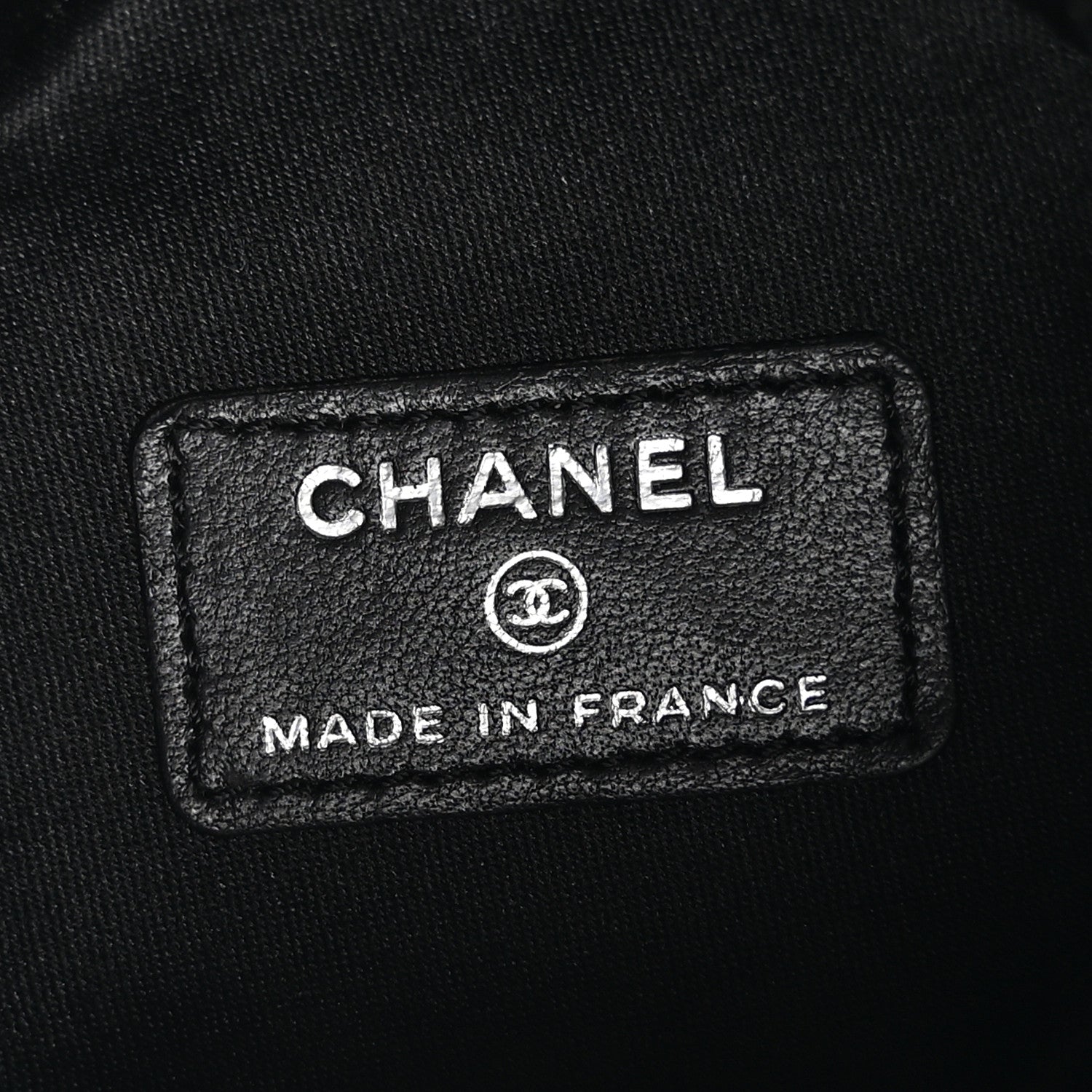 Chanel Strass Lambskin Mini Bucket Bag Black 5 of 11