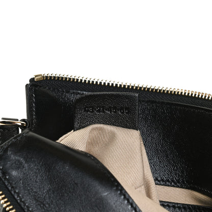 Chloe Supple Lambskin Small Faye Soft Zippered Shoulder Bag Black 6 of 14