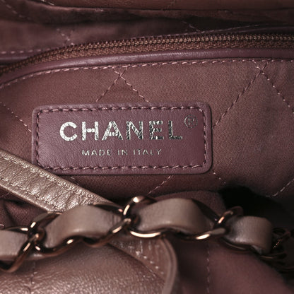 Chanel Metallic Calfskin Quilted Small Chanel 22 Pink 8 of 12