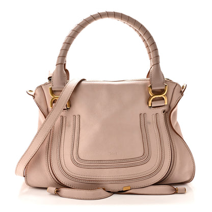 Chloe Calfskin Medium Marcie Satchel Blush Nude 1 of 10