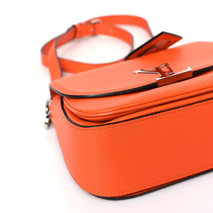 Louis Vuitton Grained Calfskin Vivienne NM Orange 7 of 8