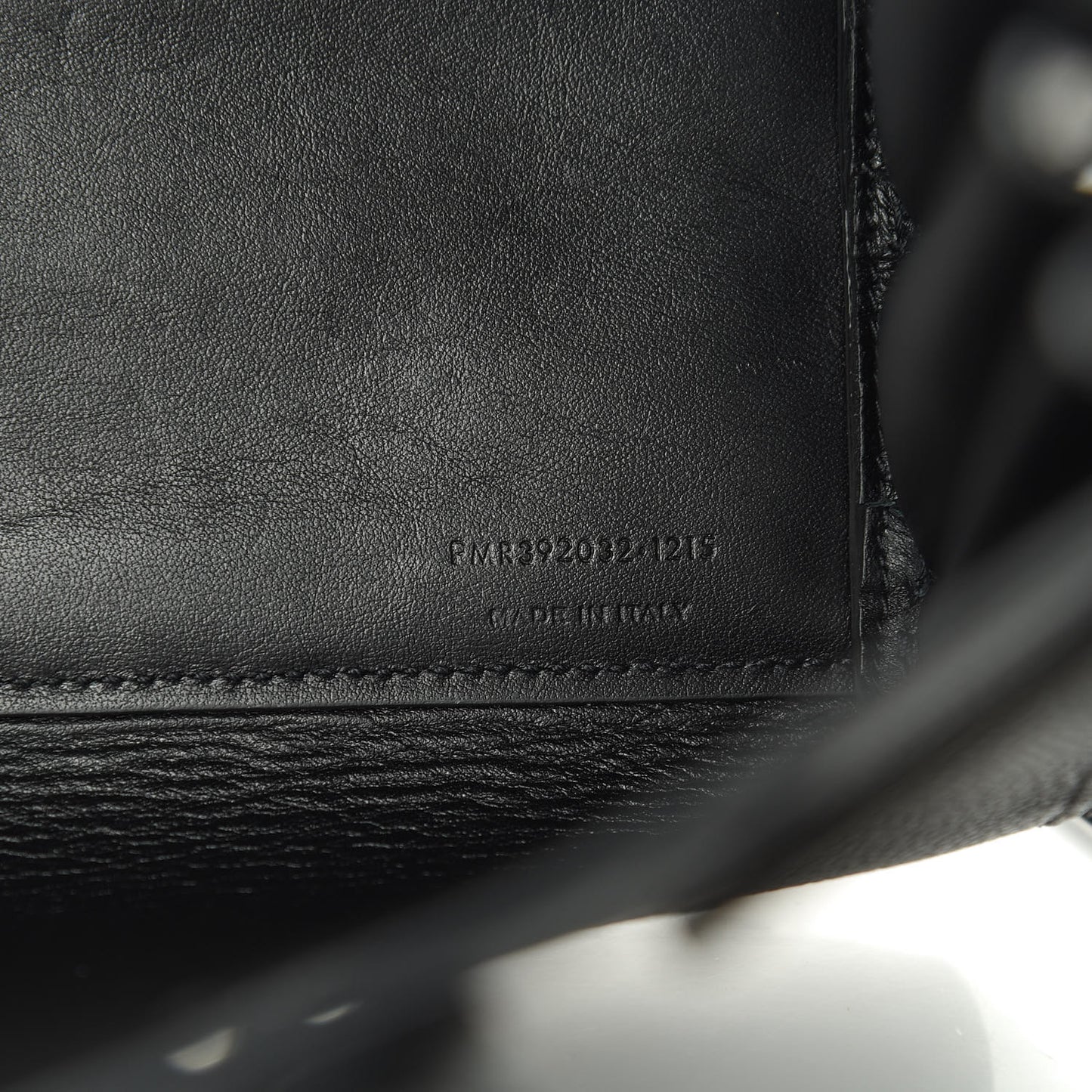 Grained Calfskin Baby Sac De Jour Black