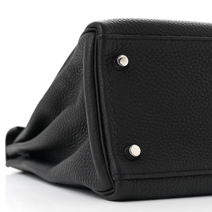 Hermes Togo Kelly Retourne 32 Black 9 of 10
