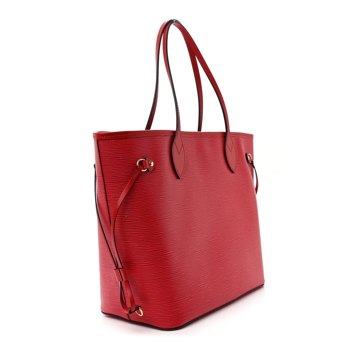 Epi Monogram Neverfull MM Castillan Red