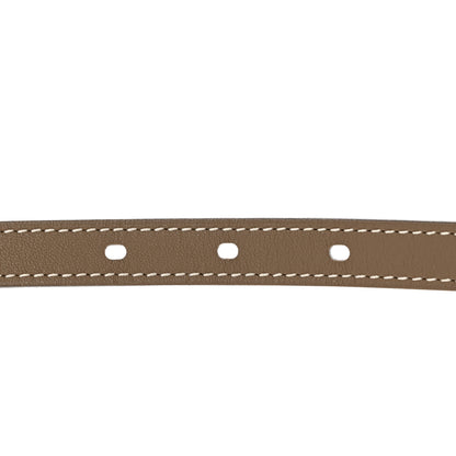 Hermes Vache Hunter 15mm Guillochee Pop H Belt Etoupe 6 of 7