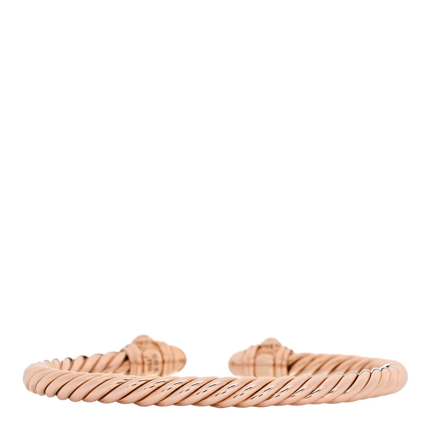 18K Rose Gold Diamond 5mm Renaissance Pave Bracelet