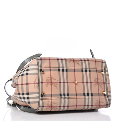 Burberry Haymarket Check Small Canterbury Tote Storm Grey 4 of 9