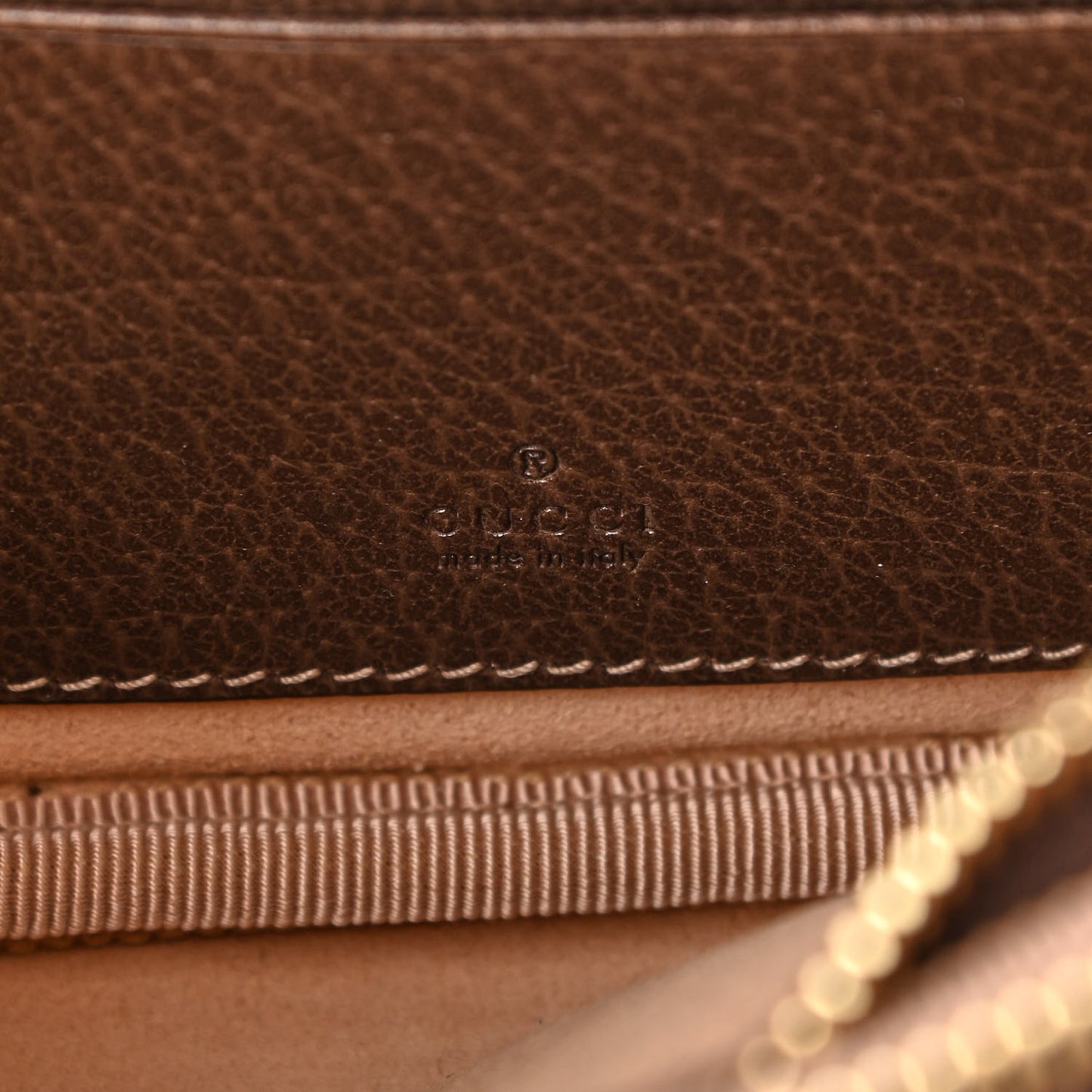 GG Supreme Monogram Web Mini Ophidia GG Bag Brown