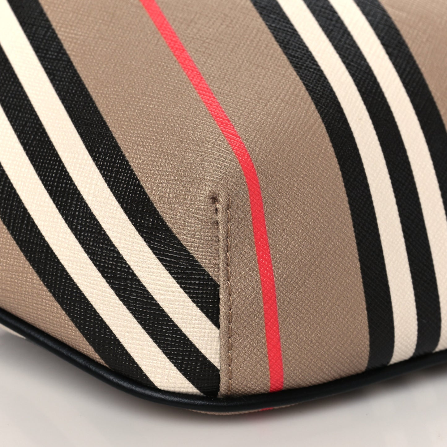 E-Canvas Icon Stripe Sonny Bum Bag Archive Beige