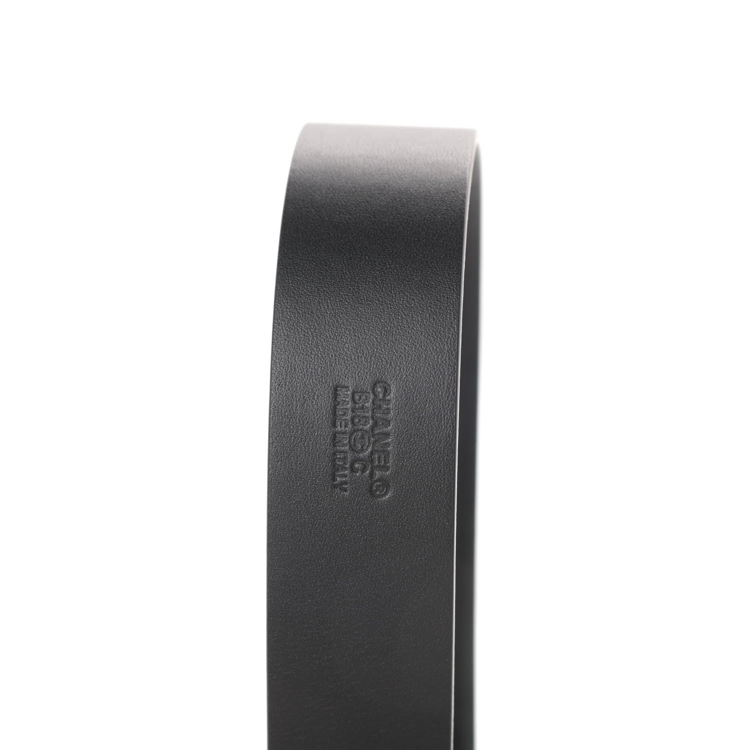 Chanel Calfskin CC Turn Lock Belt 90 36 Black 3 of 5