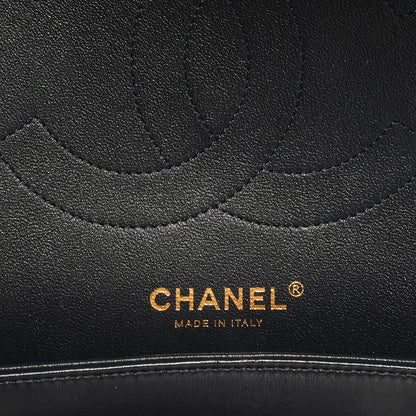 Chanel Lambskin Jumbo Double Flap Navy Blue 7 of 8