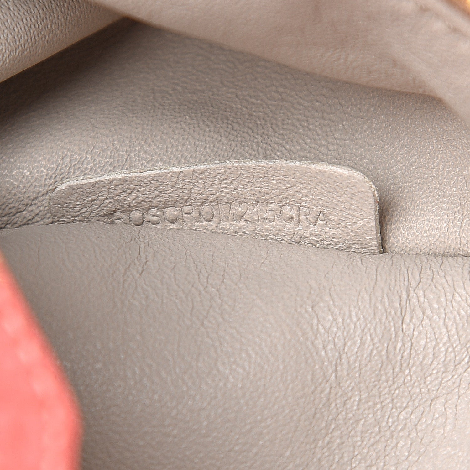 Burberry Signature Grain Calfskin Check Embossed Small Canterbury Tote Rose Pink 6 of 9