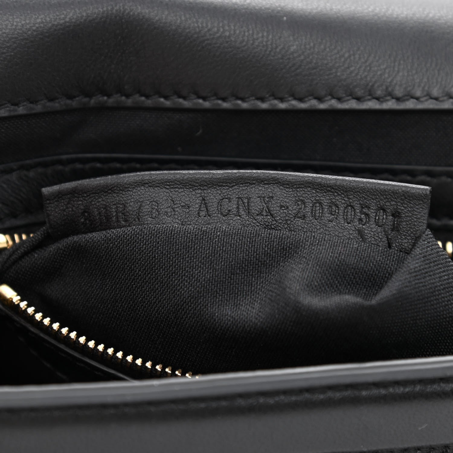 Fendi Nappa Apolo Chain Baguette Black 7 of 12