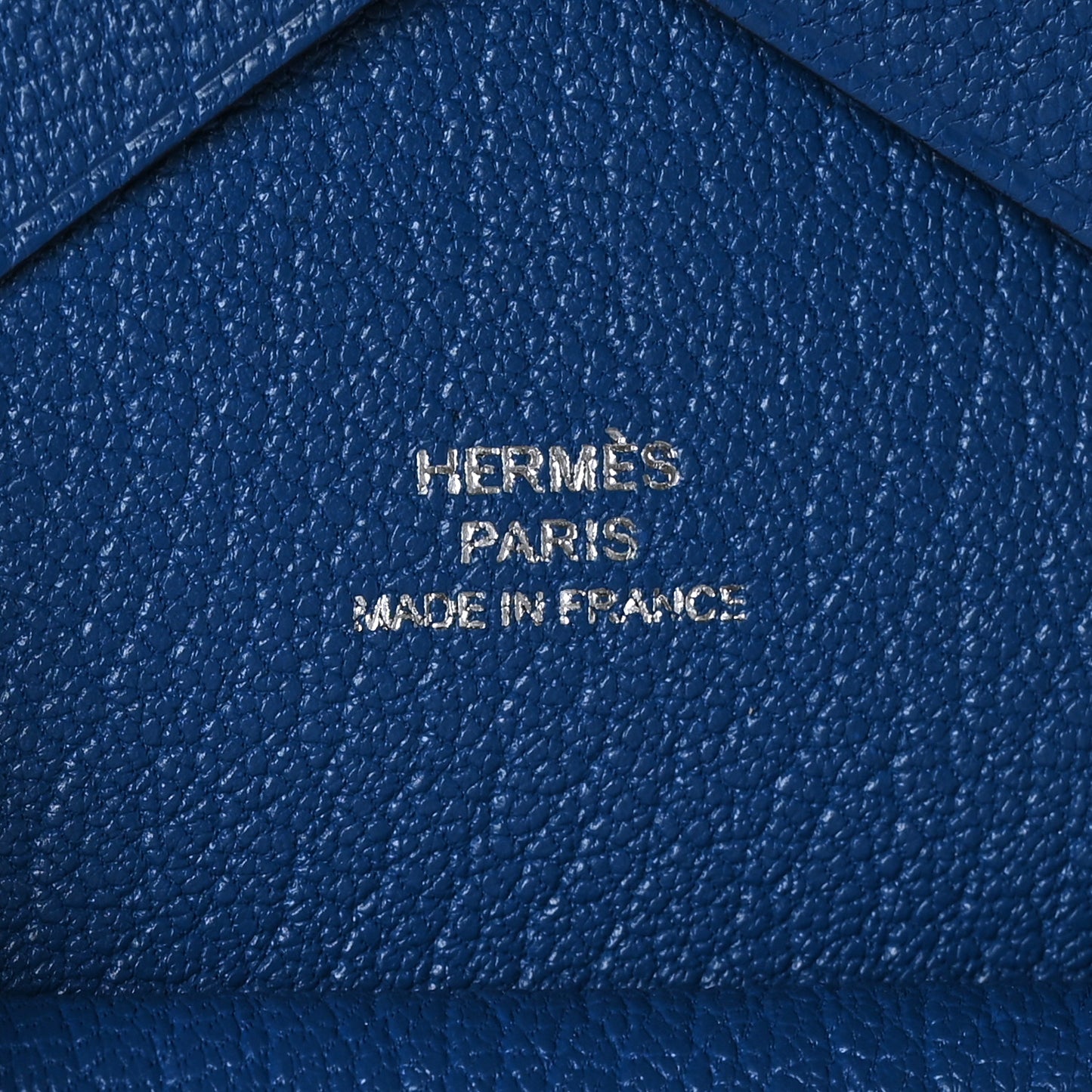Chevre Chamkila Calvi Duo Card Case Bleu Royale