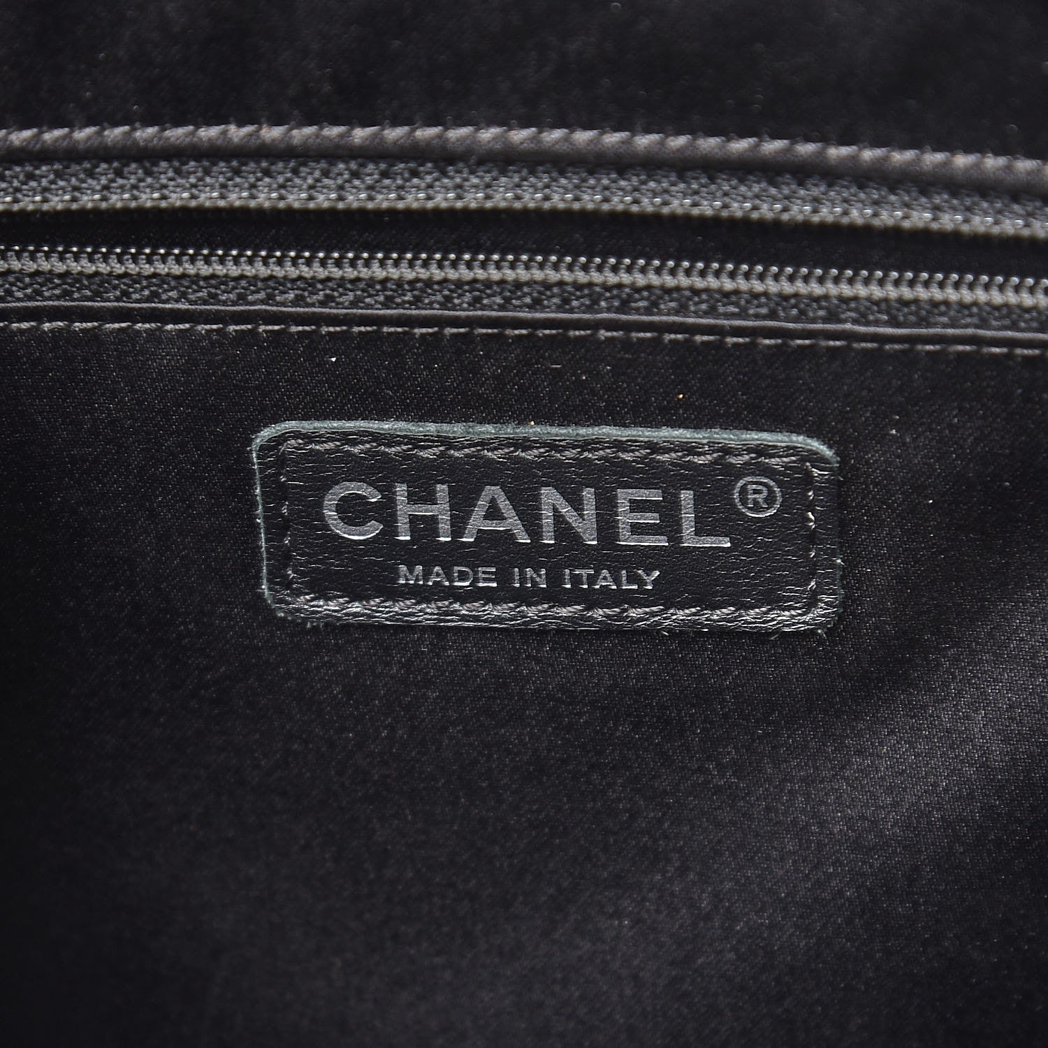Chanel Caviar Quilted XL Grand Shopping Tote GST Black 6 of 7