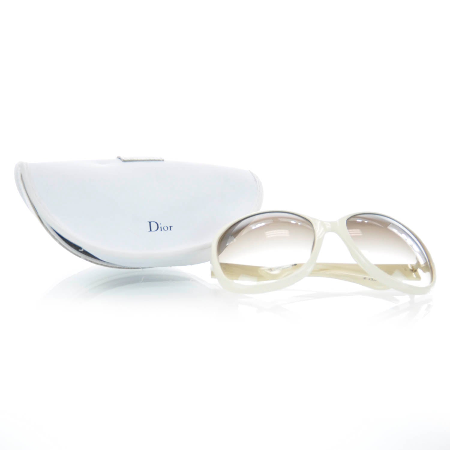 Christian Dior Glossy 1 Sunglasses White 6 of 6