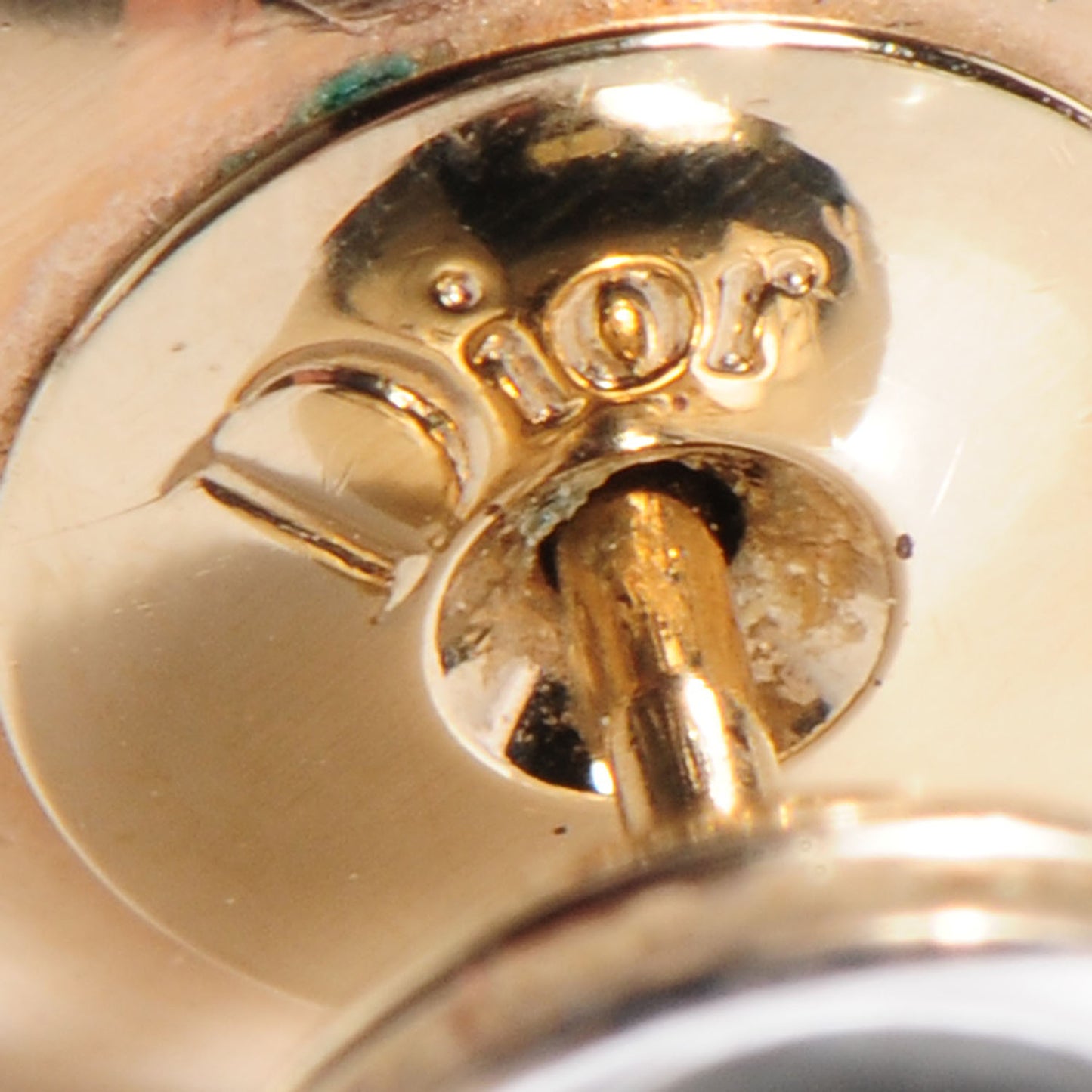Mise En Dior Tribal Earrings Gold Silver