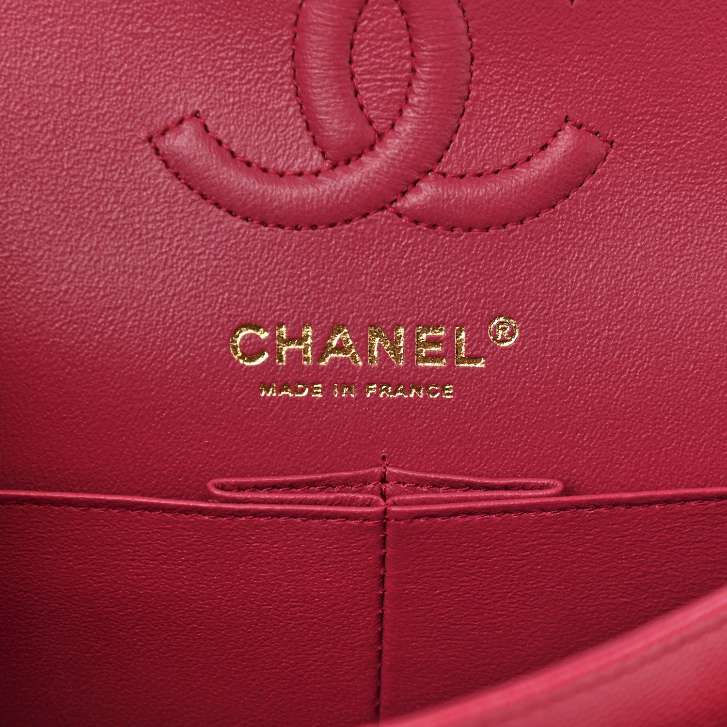 Chanel Caviar Quilted Small Double Flap Dark Pink 6 of 10