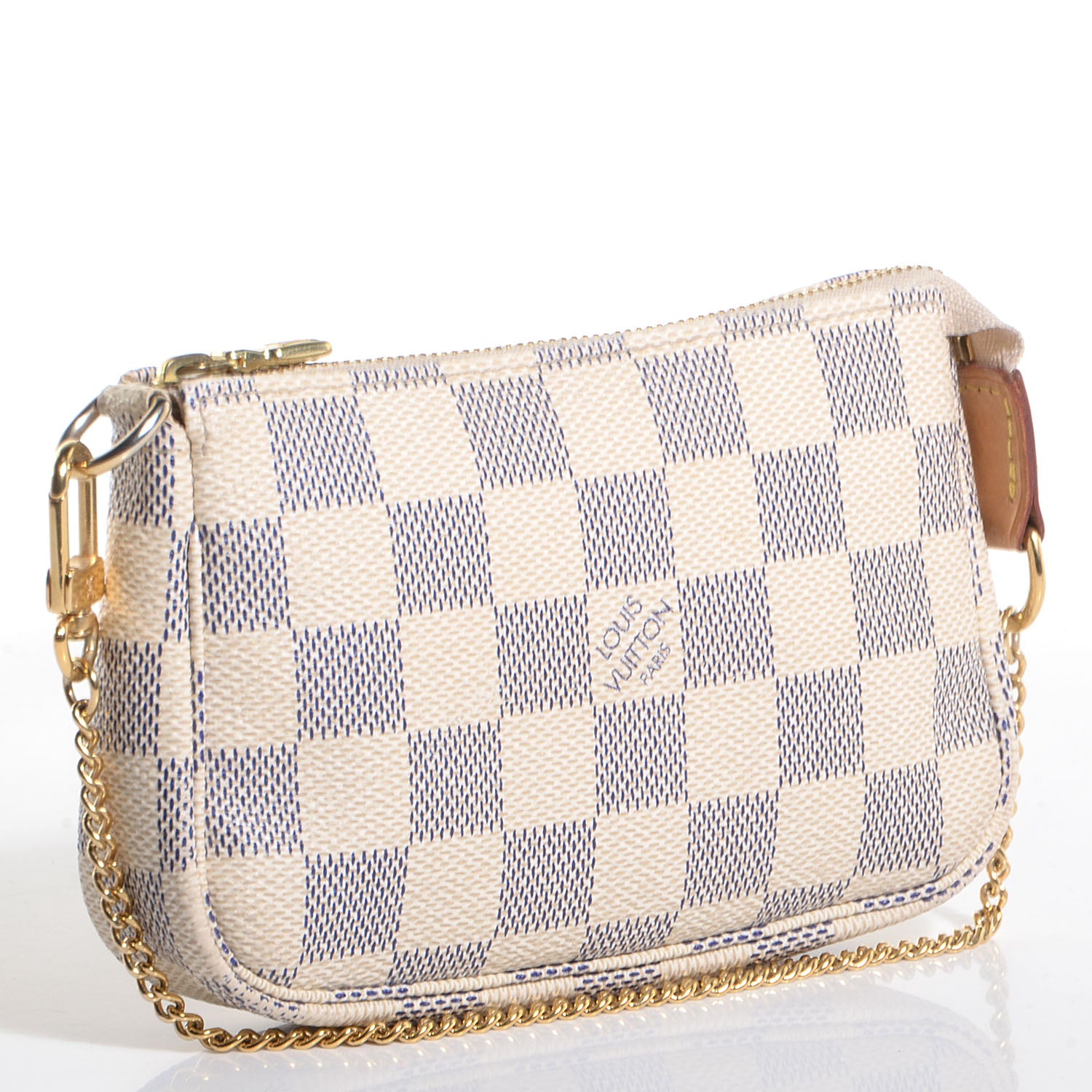 Louis Vuitton Damier Azur Mini Pochette Accessories 3 of 7