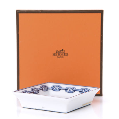 Hermes Porcelain Chaine D'Ancre Change Tray 7 of 7