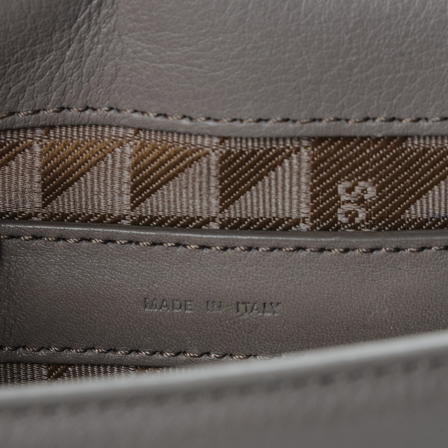 Calfskin Tiny PS11 Shoulder Bag Mushroom