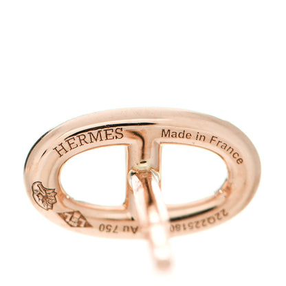 Hermes 18K Rose Gold TPM Farandole Stud Earrings 4 of 6