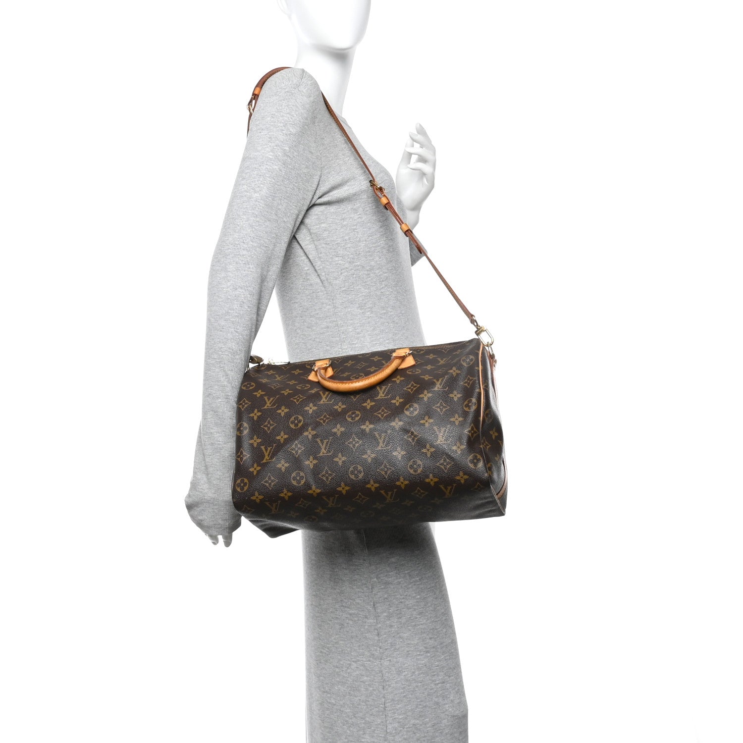 Louis Vuitton Monogram Speedy Bandouliere 35 2 of 12