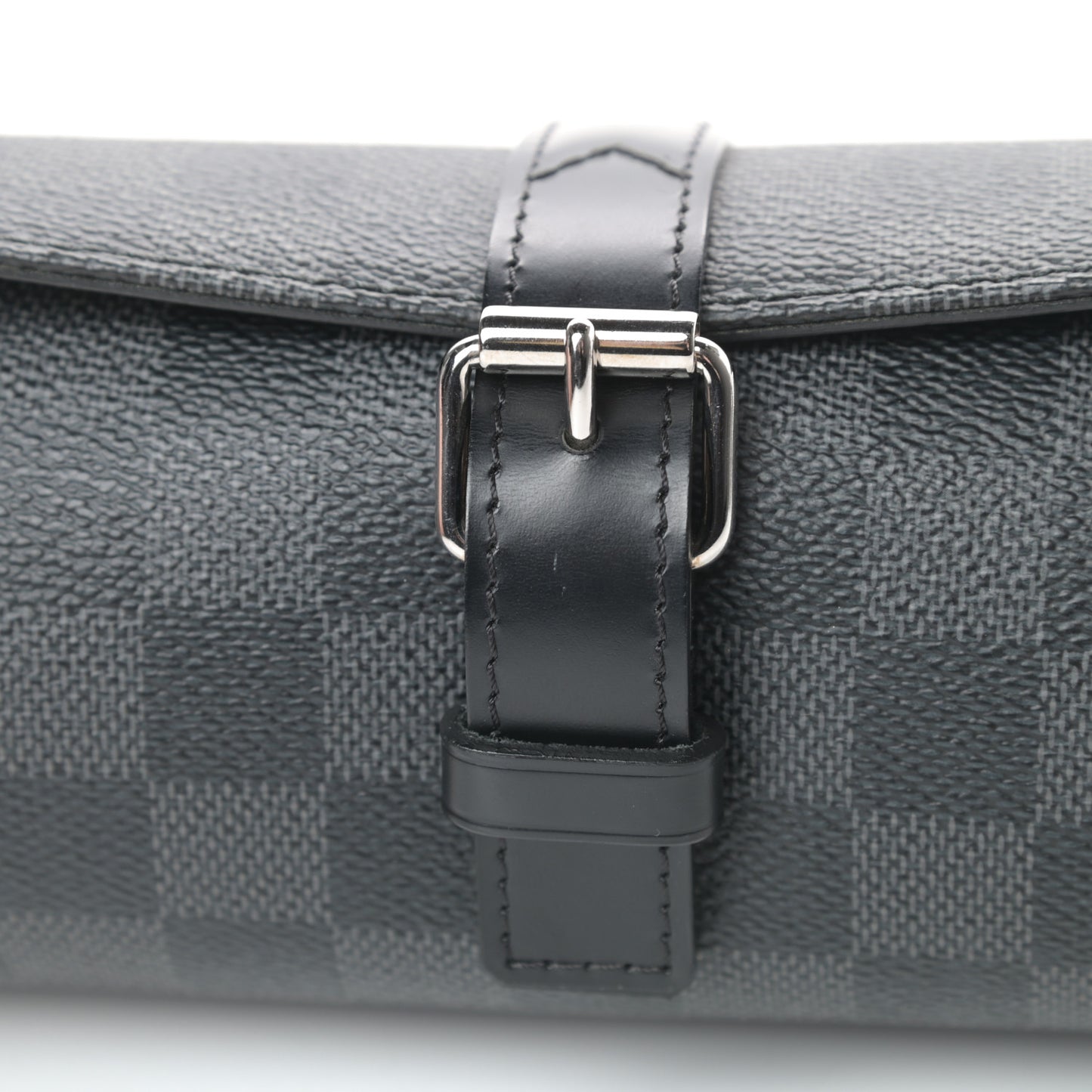 Damier Graphite 3 Watch Travel Case