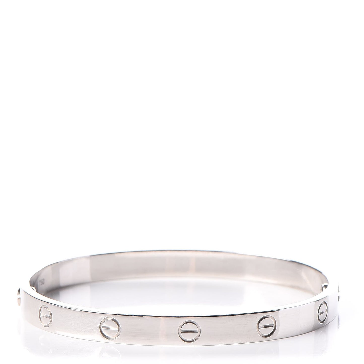 18K White Gold LOVE Bracelet 18