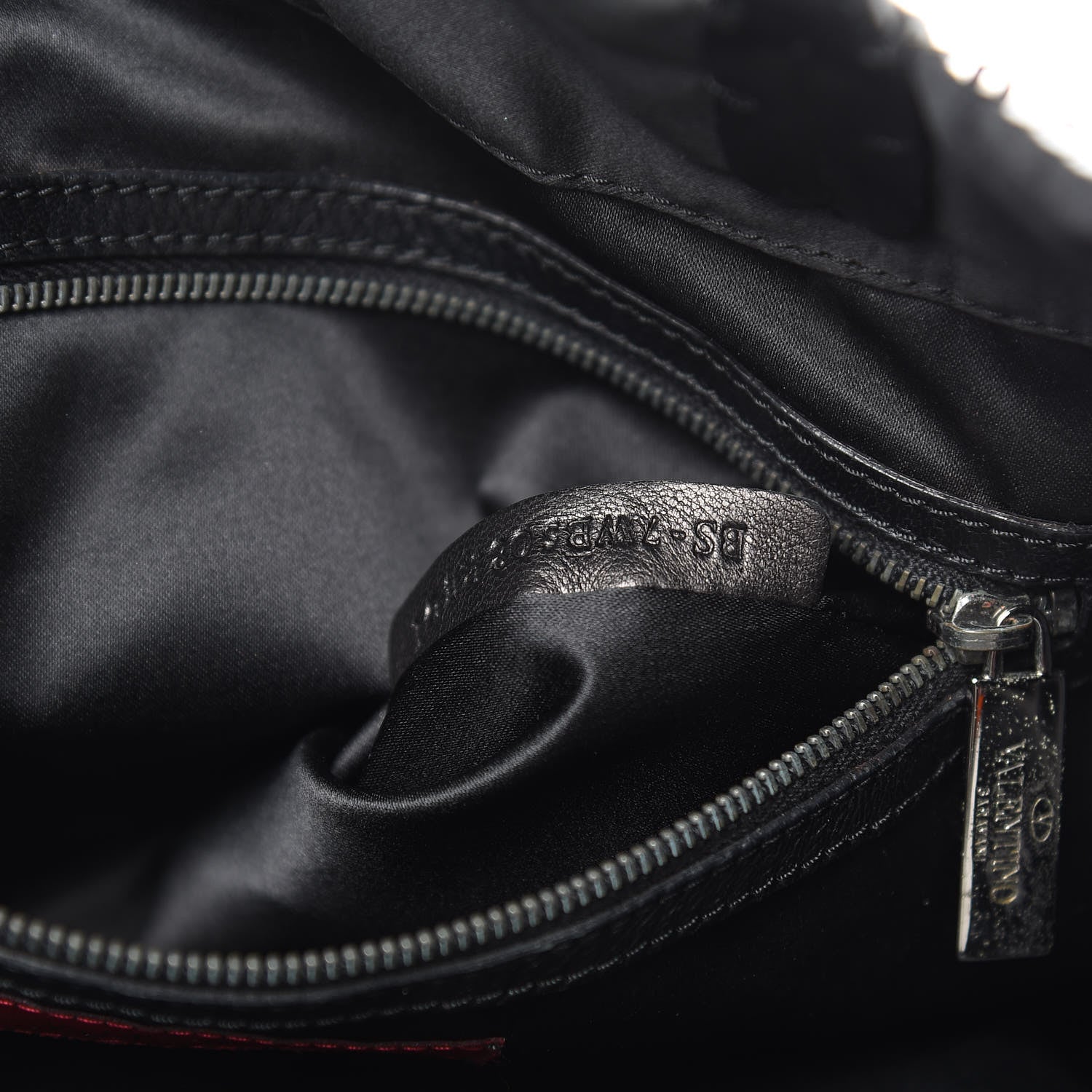 Valentino Garavani Sequin Petale Tote Black 7 of 16